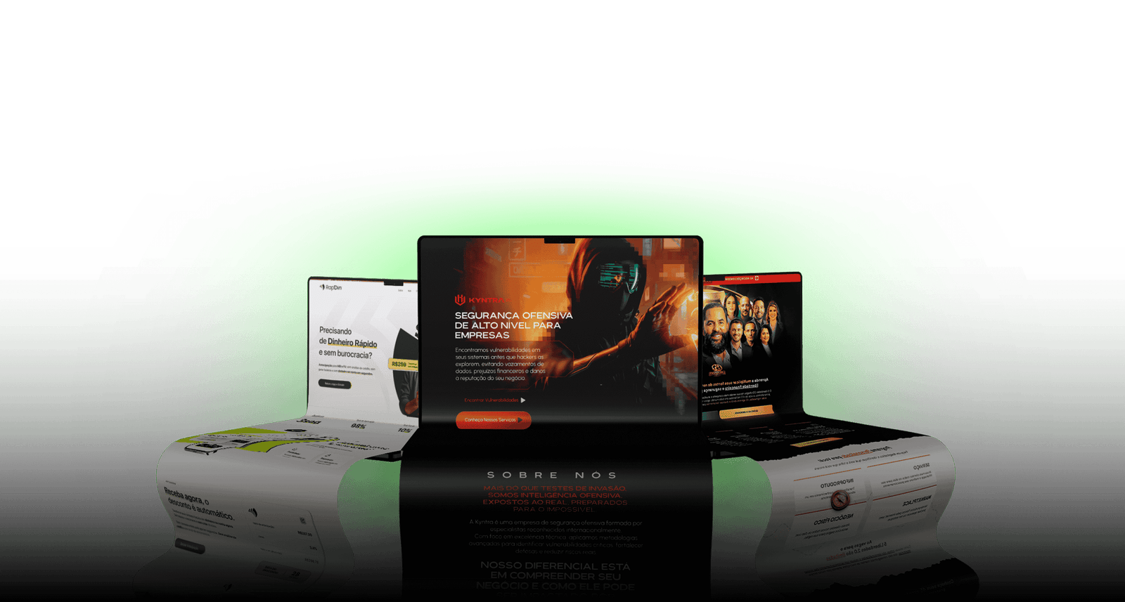 NAXtech serviços de página de vendas profissional